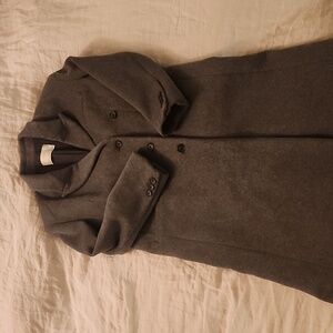 Oak And Fort Gray Long Coat Sz XXS/XS- Free shipping